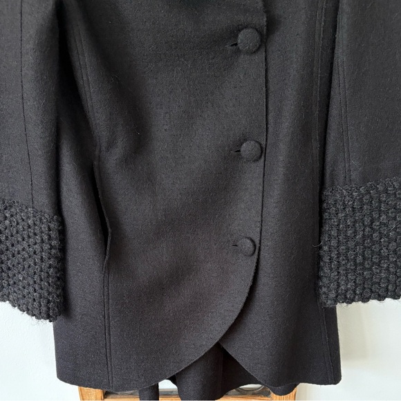 Indigenous Peruvian Alpaca Felt Asymmetrical Topper - Picture 14 of 15